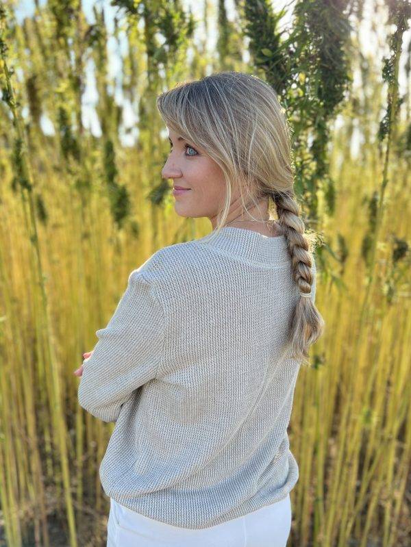 SWETER DAMSKI NATURAL - obrazek 3
