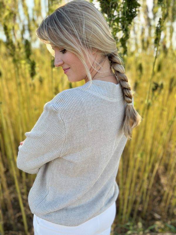 SWETER DAMSKI NATURAL