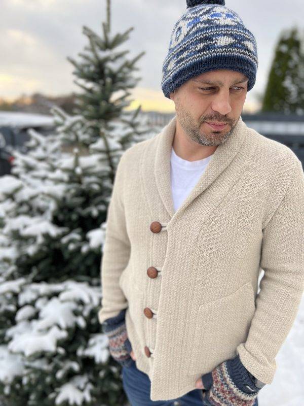 ELEGANCKI SWETER MĘSKI