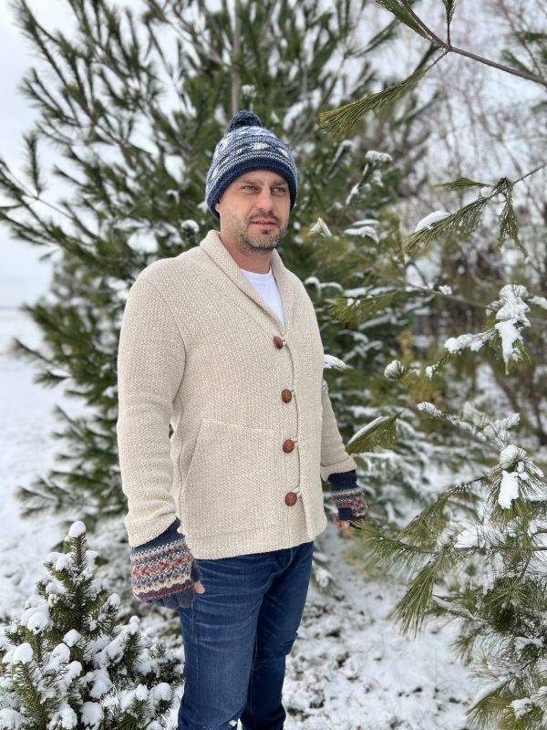 ELEGANCKI SWETER MĘSKI - obrazek 3